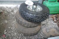 3 WHEELBARROW TYRES (81)