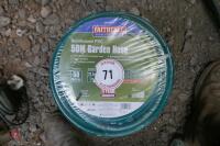 NEW ROLL OF 50M GARDEN HOSE (71)