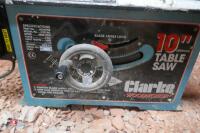 CLARKE 10'' TABLE SAW (23) - 2