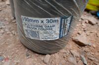 3 ROLLS OF VISQUEEN DAMP PROOF (42) - 4