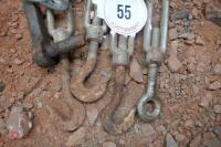 4 WIRE STRAINERS & GATE HOOK (55) - 2