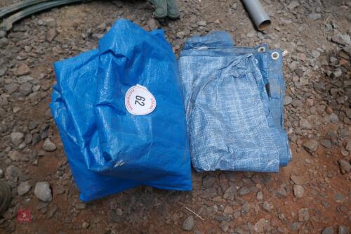 2 SMALL TARPAULINS (62)