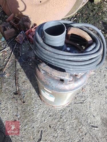 UNUSED 3 PHASE SUBMERSIBLE WATER PUMP