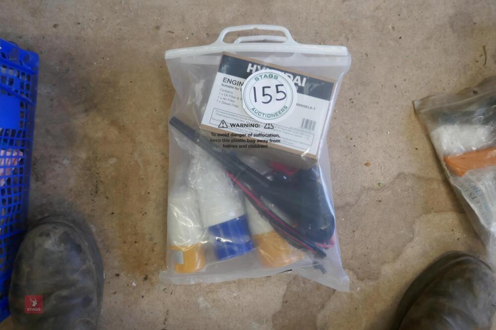 HYUNDI SERVICE KIT & ELECTRIC PLUGS (155