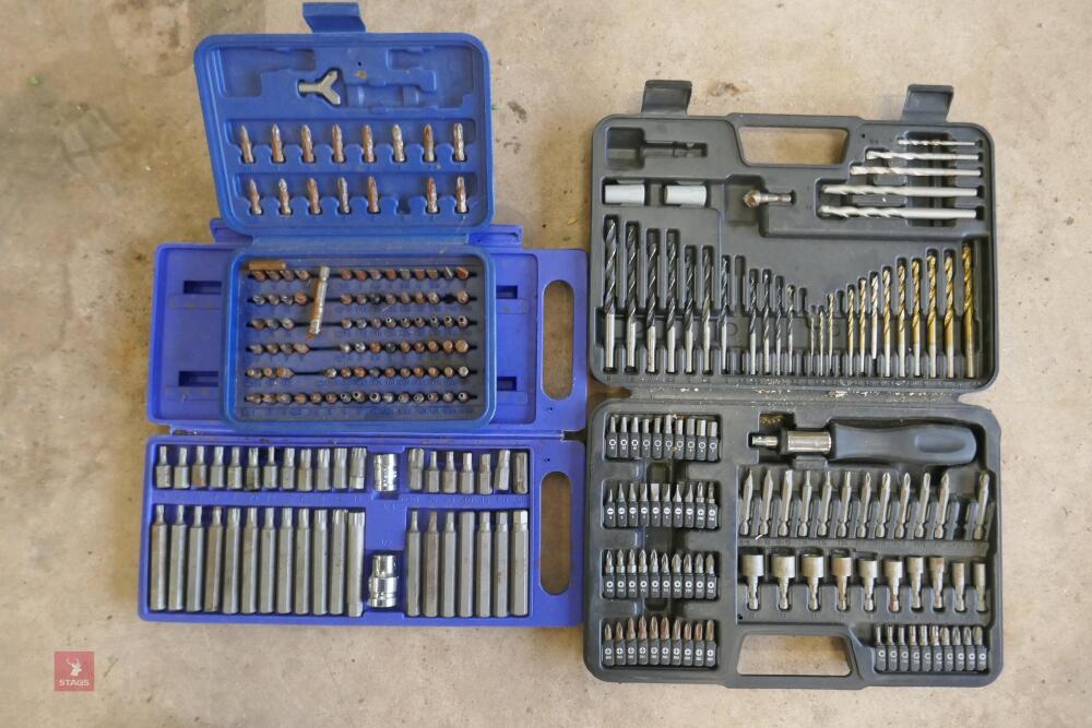 LRG DRILL BIT SETS & SCREW BITS(161)