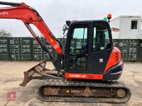 2018 KUBOTA KX080-4A 8T MINI DIGGER - 2