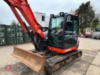 2018 KUBOTA KX080-4A 8T MINI DIGGER - 3