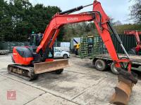 2018 KUBOTA KX080-4A 8T MINI DIGGER - 5