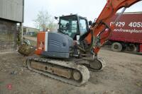 2013 HITACHI ZAXIS 85 8.5T MINI DIGGER - 4