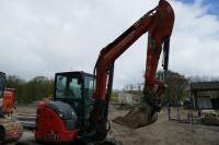 2013 HITACHI ZAXIS 55U 5.5T MINI DIGGER - 11