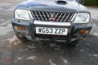 2003 MITSUBISHI L200 PICK UP - 18