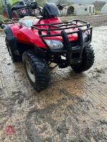 2012 HONDA TRX 250 QUADBIKE