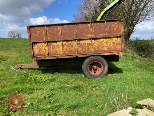 OLD GRAIN TRAILER