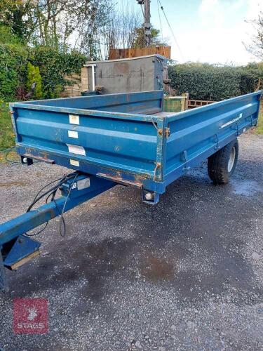 2007 AS MARSTON 5T TIPPING TRAILER