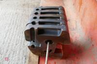 5 45KG KUBOTA FRONT TRACTOR WEIGHTS - 6