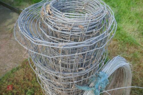 2 PART ROLLS OF FENCING WIRE