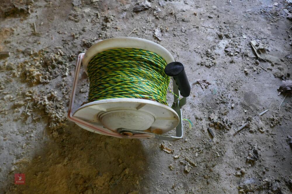 REEL OF ELECTRIC FENCE WIRE