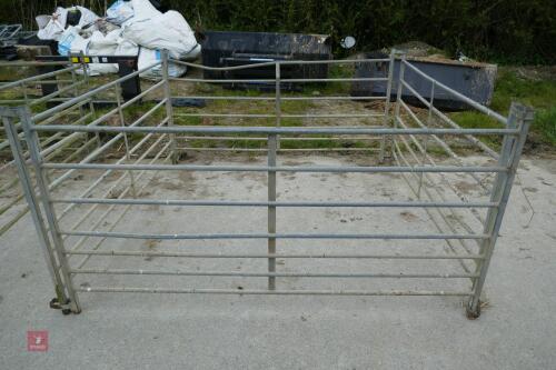 4 6' GALVANISED SHEEP HURDLES