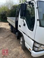 2007 ISUZU NKR FLATBED 2WD TRUCK (S/R) - 2