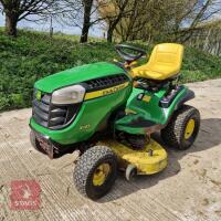 JOHN DEERE X145 RIDE ON LAWNMOWER