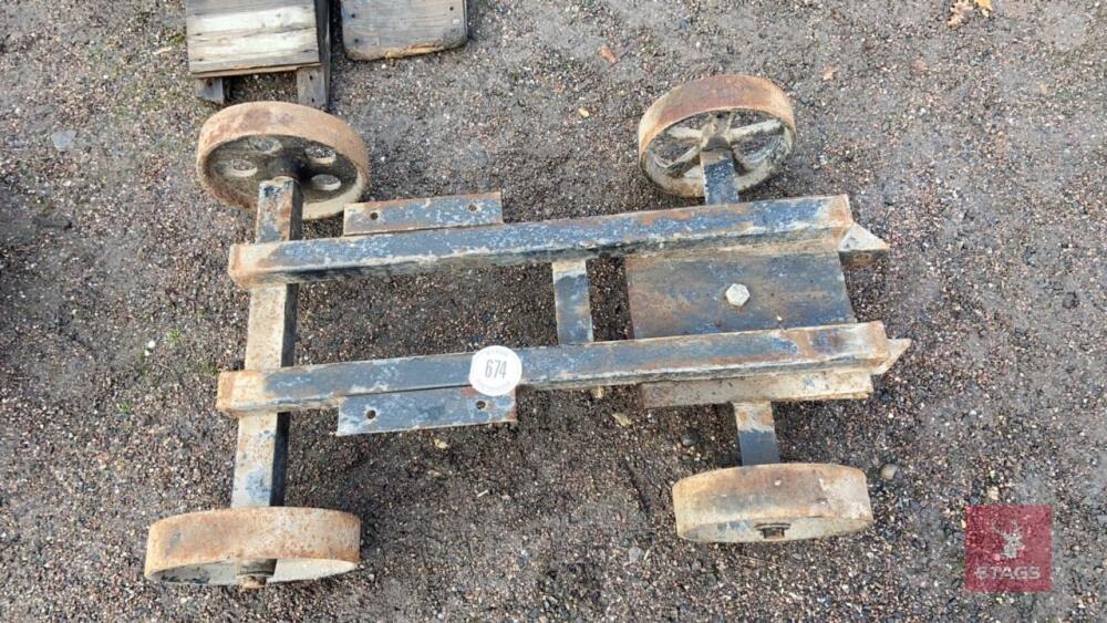 STATIONARY ENGINE TROLLEY