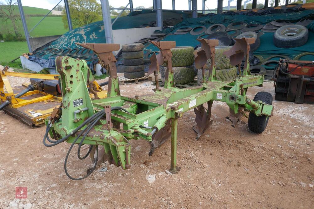 1997 DOWDESWELL DP7D12 4 FURROW PLOUGH