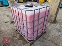 UNUSED 1000LTR IBC TRUCK & PLANT WASH