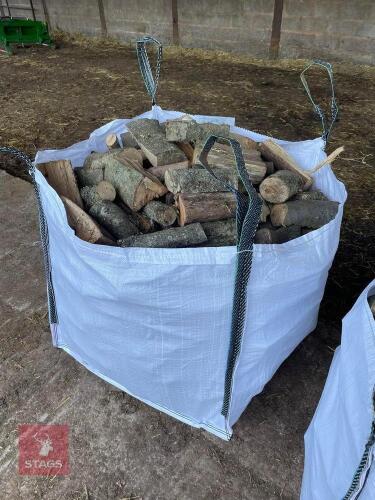 0.85M3 DUMPY BAG OF MIXED LOGS