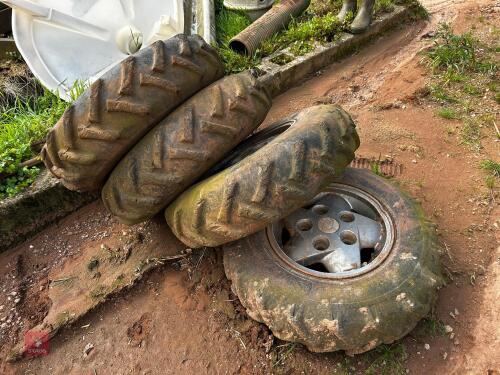 4 LAND ROVER ALLOYS & TYRES