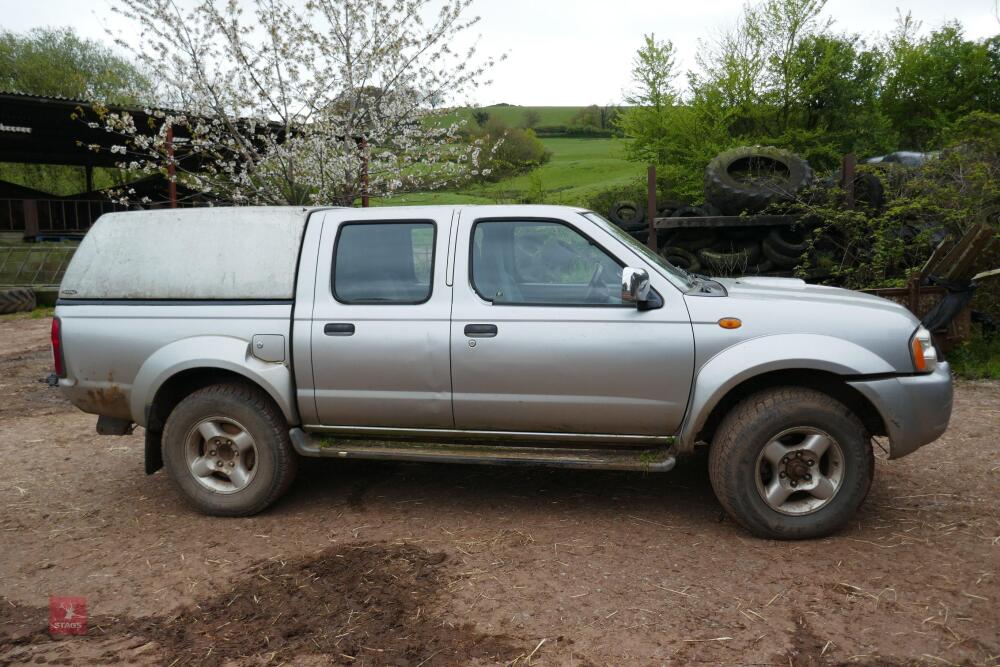 2003 NISSAN 2.5DI NAVARA 4WD PICK UP