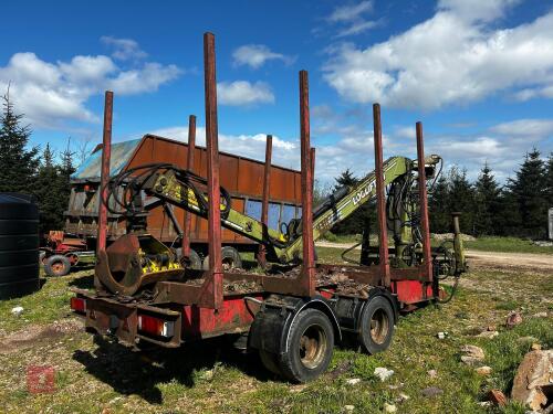 1997 LOGLIFT 81 TIMBER TRAILER