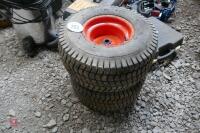 2 X 18X8.50-8 TUBES/WHEELS & TYRES (222) - 4