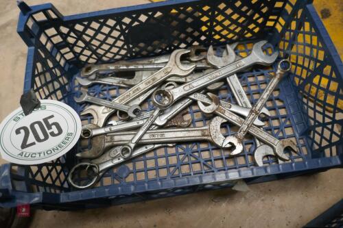 QTY DROP FORGED METRIC SPANNERS (205)