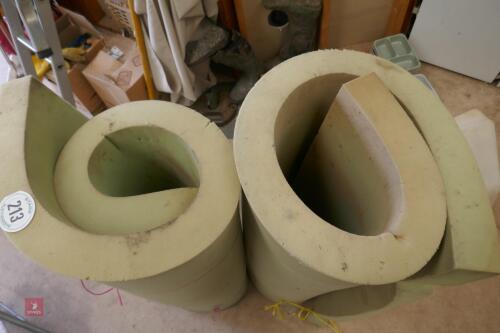 2 ROLLS OF FOAM (213)