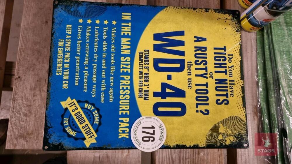 WD-40 SIGN