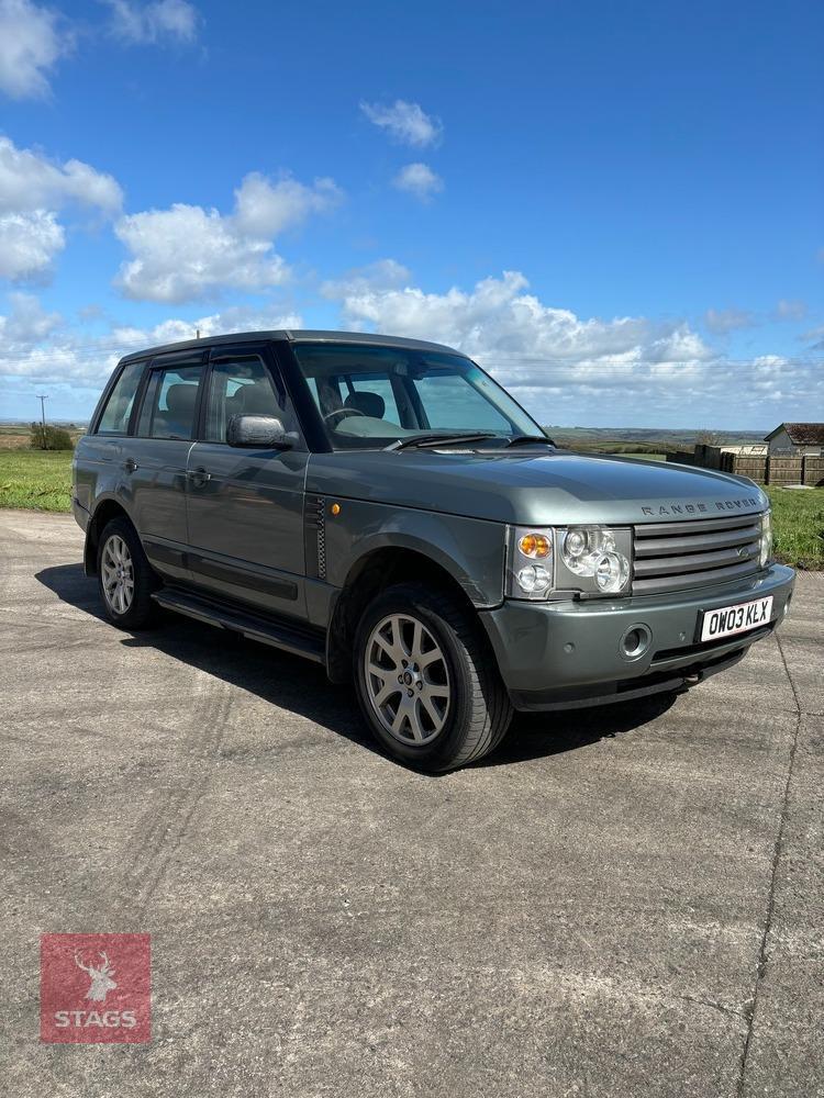 2003 RANGE ROVER VOGUE HSE