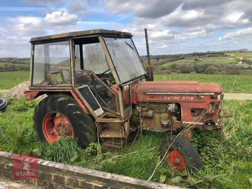 ZETOR 6718 2WD TRACTOR S/R
