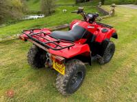 2013 SUZUKI KING QUAD 500 - 4