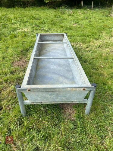 2 CATTLE FEED TROUGH