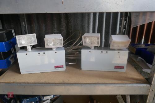 2 CHANNEL BATTERY SECURITY LIGHTS