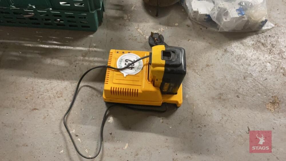 DEWALT BATTERY & CHARGER