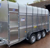 IFOR WILLIAMS TA510 14' STOCK TRAILER - 16