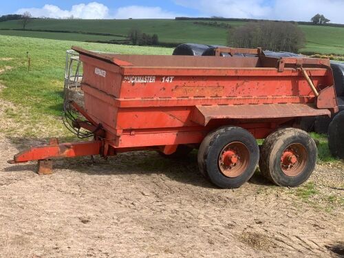 MUCK MASTER 14T DUMP TRAILER