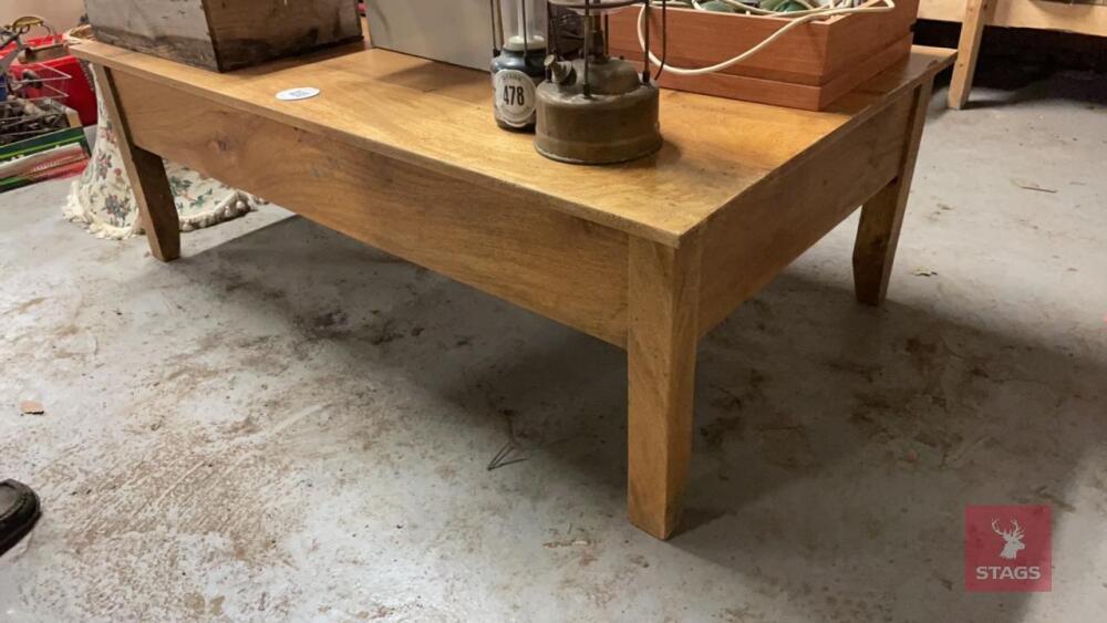 WOODEN COFFEE TABLE