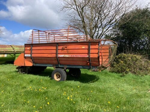 DEUTZ FAHR FORAGE WAGON