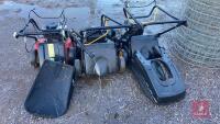 3 LAWN MOWERS (S/R) - 5