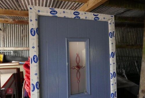 LIGHT BLUE COMPOSITE DOOR