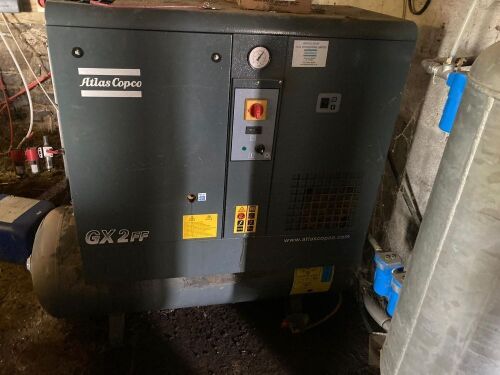 ATLAS COPCO GX2FF AIR COMPRESSOR