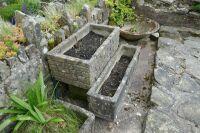 3 STONE TROUGHS - 6