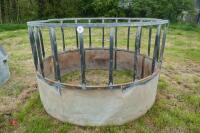 GALVANISED CATTLE ROUND FEEDER